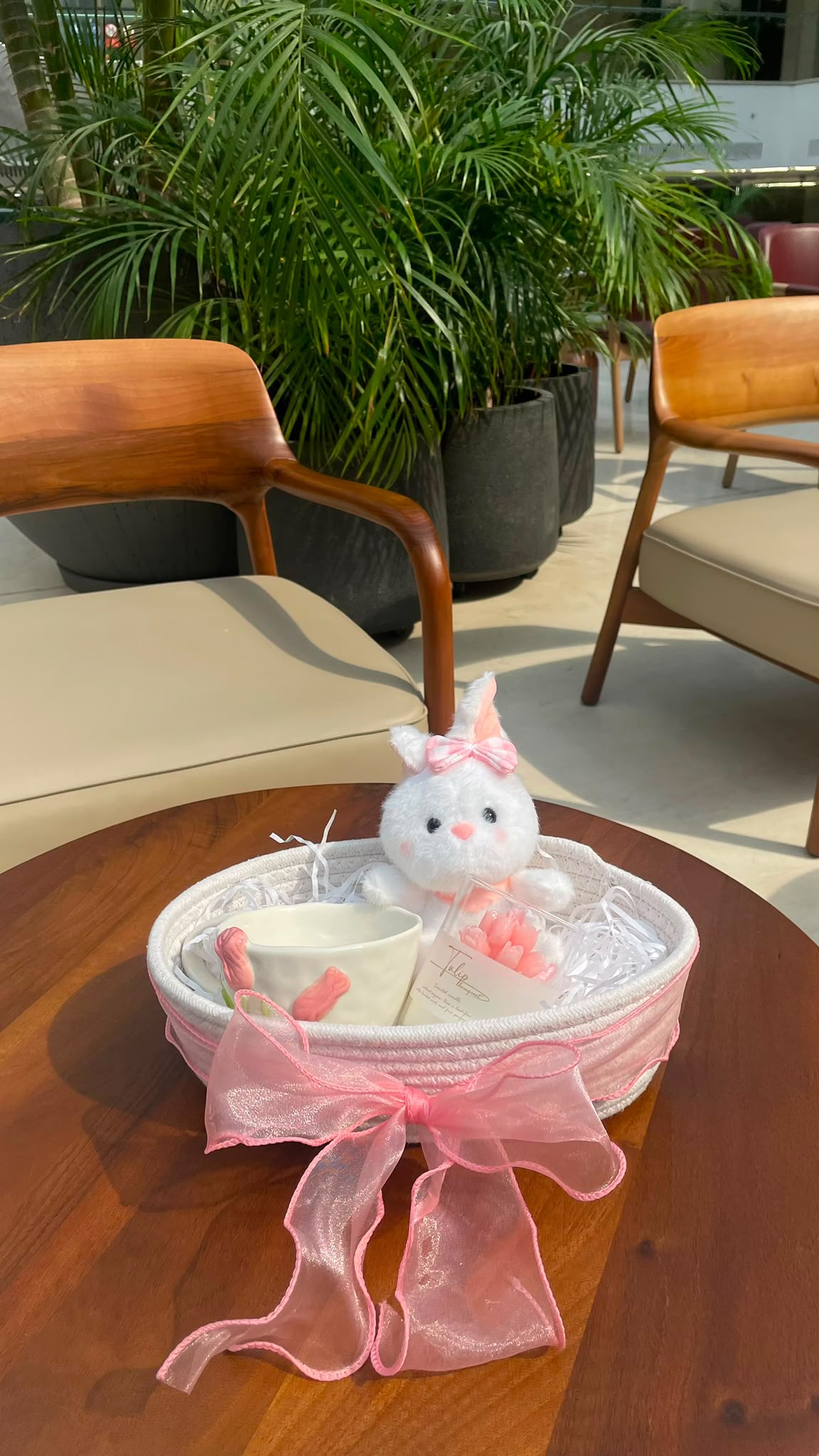Basket + Bunny + Mug + Candle