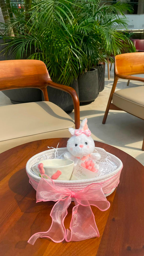 Basket + Bunny + Mug + Candle